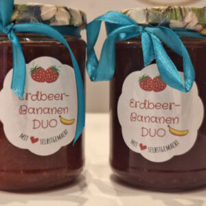 Erdbeer Bananen Duo