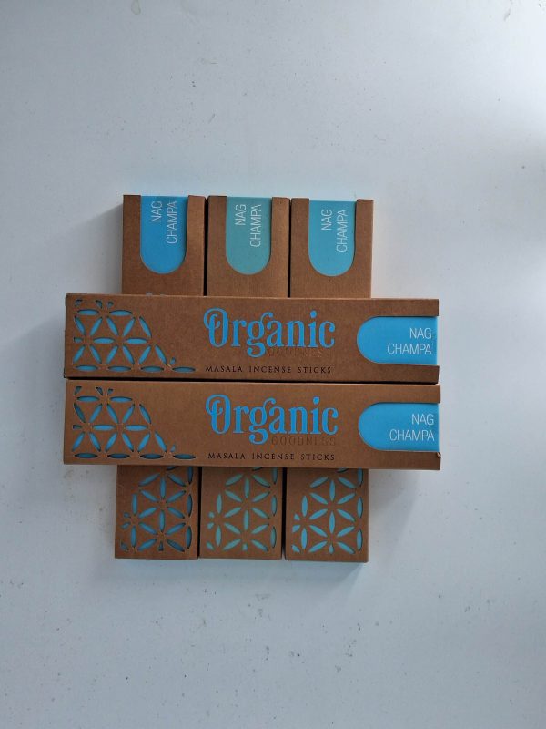 Masala Räucherstäbchen in stilvoller Verpackung, ideal für entspannende Momente.